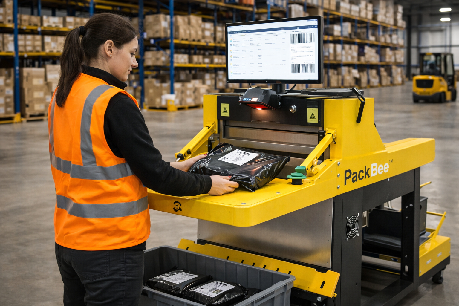 maszyna pakujaca wysylki ecommerce