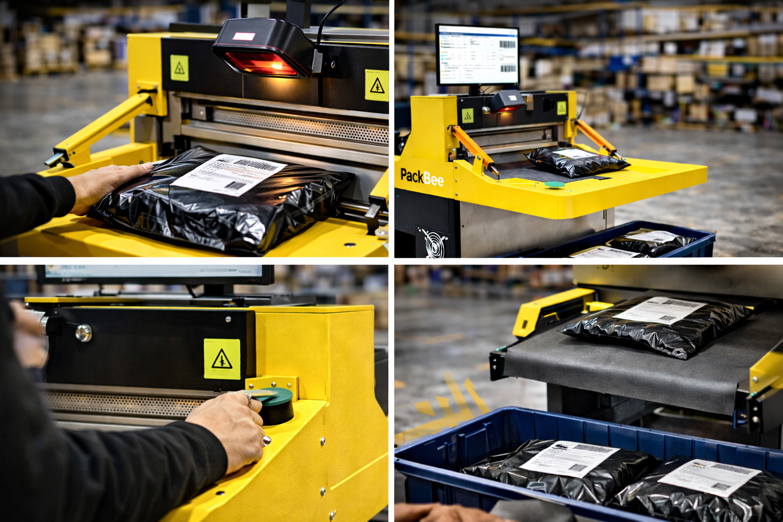 robot pakujacy paczki ecommerce